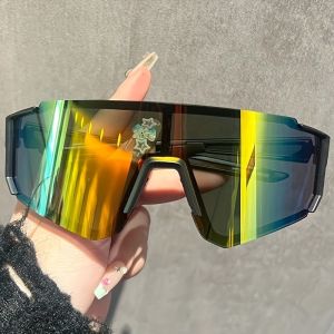 Fashion Designer Cycling Sunglasses Men Mountaineering Fishing Skiing Glasses Women New Outdoor Sports UV400 Windproof Eyewear