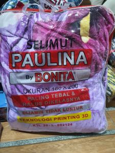 Selimut Paulina bonita termurah