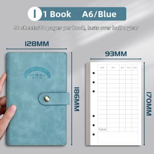 Financial Record Keeping Ledger Book Cash and Receipt Organizer