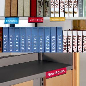 สำหรับห้องสมุด แผ่นป้ายชื่อแม่เหล็ก (1แพ็ค มี 10 ชิ้น)