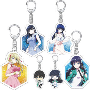 Bandai | 55MM Acrylic Móc Khóa Anime Danh Dự Tại Trường Trung Học Phép Thuật Shiba Miyuki Shiba Tatsuya Mitsui Honoka Hình Mặt Dây Chuyền Quà Tặng