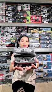 Diecast Miniatur Mainan Perahu Kapal Perang Costguard Navy Metal Mika Susun