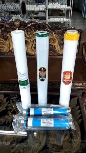 RO 1200ลิตร/วัน ไส้กรองน้ำ ตู้น้ำดื่มหยอดเหรียญ จัดชุด5ชิ้น ไส้กรองเครื่องกรองน้ำดื่ม(พีพี คาร์บอน เรซิ่น ขนาด20*2.5นิ้ว และไส้กรอง RO150*2)