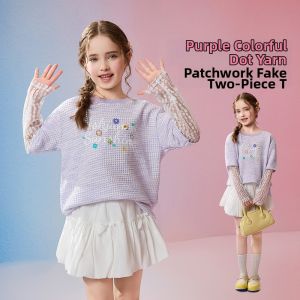 Ask Junior | Girls T-shirt Round Neck Long Sleeve Casual Wear