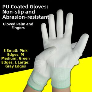 AIBUSISO | Anti-static Wear-resistant Coated PU Safety Gloves