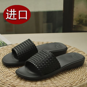 Dép Nữ Đế Mềm Cao Su Màu Đen Đi Làm Mùa Hè Thường Ngày Đế Cao Su Đế Tròn Mũi Tròn Giày Lười Thoải Mái Thoáng Khí