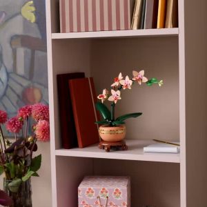LEGO Botanicals 10343 Mini Orchid (274 Pecahan) Mainan Susunan Balok (18 Tahun+)