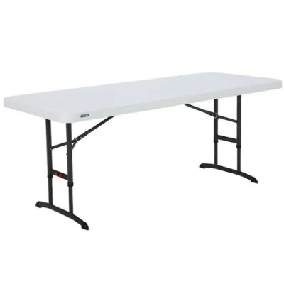 Lifetime Almond 6ft Adjustable Height Folding Table