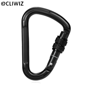 Móc Khóa Leo Núi Bằng Nhôm Chịu Lực Cao CLIWIZ 25kN Khóa Vặn An Toàn - Dây Đai Nhanh Bền Bỉ Cho Các Hoạt Động Ngoài Trời