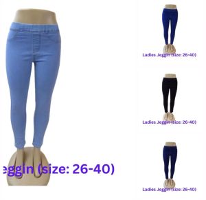 Ladies Jeggin Skinny Jeans Stretchable (Size 26-40)