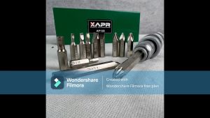 APR JAPAN obeng ketok screwdriver 1/4inch 13pc box baja pembuka baut AP128