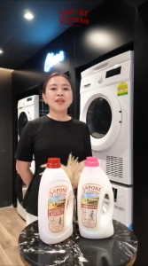Combo Giặt & Xả Chuẩn Ý Sapone - Giải Pháp Chăm Sóc Áo Quần Toàn Diện