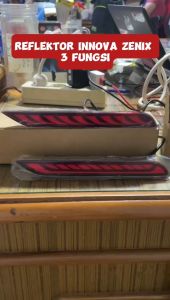 Lampu Reflektor LED Innova & Zenix 2023: Up Lampu Bumper Model 3 & Fungsi LED Mata Kucing Variasi Mobil