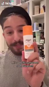 Eucerin Spotless Brightening Sun Serum Sunscren For Face SPF 50+ (50ml)