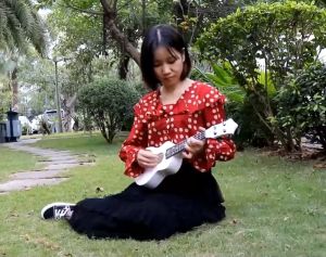 Heart String 21/23 Inches Ukulele Soprano Concert Ukulele Guitar Ukelele for Beginners Adults Kids Students