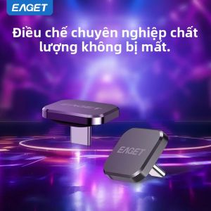 Ổ USB Mini EAGET Cho Ô Tô Loại C 2.0 Bộ Nhớ Di Động Bằng Hợp Kim Kẽm 8GB/16GB/32GB/64GB U8C Cắm Là Chạy Cho Ô Tô Và Máy Tính.