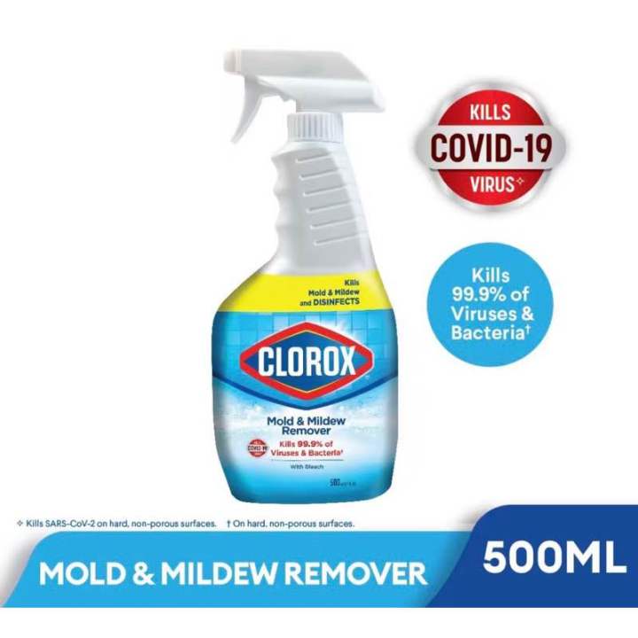 Clorox Mold & Mildew Remover With Bleach 500ml Lazada