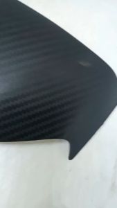 Visor karbon hitam Supra x 125 bahan berkualitas