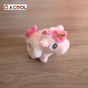 Đồ chơi thú cưng - Kỳ lân hồng phát nhạc và âm thanh vui nhộn đồ chơi mới ƞhất 2024