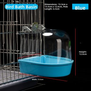 Hadassah | Easy to Clean External Bird Bath Tub Large