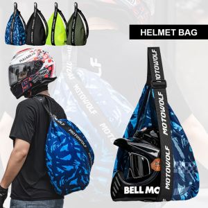 For Benelli TRK 502 502X TNT 125 300 Motorcycle Helmet Backpack Large Capacity Travel Bags Reflective Female Men Helmet Bag