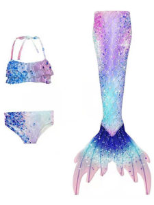 ชุดว่ายน้ำหางฉลามสำหรับเด็ก ชุดว่ายน้ำหญิงเด็ก ชุดว่ายน้ำหางฉลาม ชุดราตรีเจ้าหญิง ชุดเดรสสำหรับเด็กผู้หญิง ชุดว่ายน้ำเด็ก