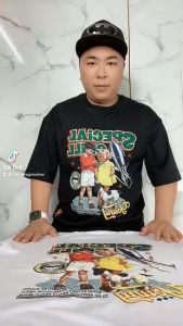 Áo thun nữ cute tay lỡ form rộng Bánh donut dâu 1154 HY KOREA