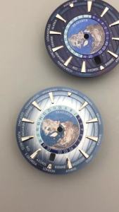 Vỏ Đồng Hồ Chống Nước Bằng Thép Không Gỉ 40MM Với Mặt Kính Sapphire Lỗ Mặt Số 33.5MM Tương Thích Với Bộ Máy NH34 NH35 NH36 Phụ Kiện Đồng Hồ