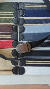 Mens 38mm Width Casual Canvas Belt 4mm Thick Tactical Automatic Fashion Jeans Belt for Men and Women Alloy Buckle Plus Size