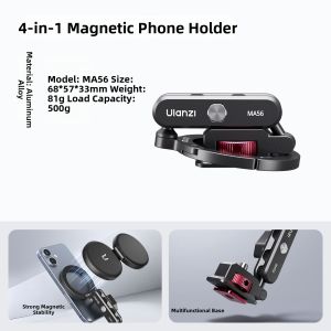 Ulanzi | Magnetic Multifunctional Phone Mount Bracket 1/4 Screw Cold Shoe