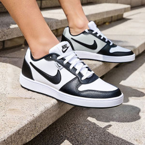 Nike | Giày Thể Thao Thông Hơi Trắng Đen Hình Gấu Trúc Nam