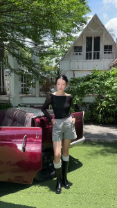 Quần short quần ngắn sọc dọc tôn dáng có nhiều màu sắc Paige Miều Est.2013