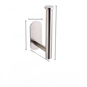 Bathroom Tissue Box Phone Holder Roll Paper Holder Toilet 304 Stainless Steel Tissue Holder No Drilling Hand Paper Box Toilet Paper