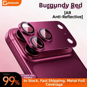 Bonaier | Premium Corning Glass Full Coverage Anti-Reflective Camera Lens Protector for iPhone 17 Pro Max