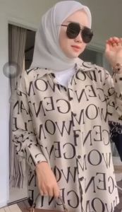 ONE SET GENTLE WOMEN RAYON MIX CRINKLE / baju setelan wanita 2023 setelan wanita terbaru 2023 one set wanita terbaru 2023
