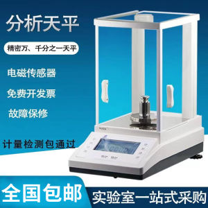 High Precision Electronic Analytical Balance 0.0001g 0.1mg Laboratory Grade Miniature Scale Digital Weighing Device