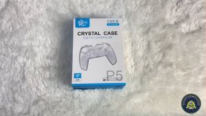 เคสใส ใส่จอย PS5 ยี่ห้อ KJH [PS5 Controller Crystal Case] [เคส] [เคสใส] [เคสจอย] [เคสใส่จอย] [ps5 controller case] [joy ps5 case] [Crystal Case] [ps5 DualSense] [กรอบใส] [kjh-p5-002]