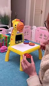 (HÀNG LOẠI 1) FULL PHỤ KIỆN BÀN VẼ CHIẾU ĐÈN THÔNG MINH - Bàn Vẽ Thông Minh Có Đèn Chiếu Hình Cho Bé - BÀN VẼ CÓ ĐÈN CHIẾU SÁNG THÔNG MINH CHO BÉ