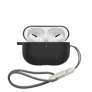 AirPods Pro 2 Case Cover with Lanyard silicone wireless earbud cases compatible for airpods 3 support hanging hook with dust-proof cover multi-colours