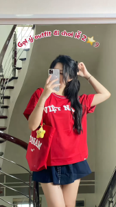 Túi vải canvas yêu nước có cúc bấm Local Brand Chính Hãng City Cycle Túi tote Việt Nam