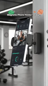 【FREESHIP】Giá Đỡ Điện Thoại Nam Châm Phòng Gym 2026 Xoay 360° Đế Từ Tính Mạnh Cho Bề Mặt Kim Loại Tương Thích Mọi Điện Thoại Thông Minh