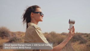 Jisulife Mini Handheld Fan 100 Speed Super Turbo Strong Wind High Quality Portable Fast Charge Rechargeable Kipas USB ABS High Quality Kipas Mini Pegang Tangan Angin Kuat Berkualiti Tinggi