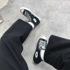 Quần Ống Rộng Phong Cách Hong Kong Cho Nam Quần Ống Đứng Rộng Rãi Quần Dài 9 Điểm Đa Năng Quần Nhỏ Phong Cách Tây Âu