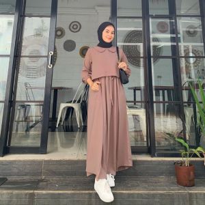 ALISA-Niami Dress Remaja / Gamis Zayyra Fashion Muslim Wanita