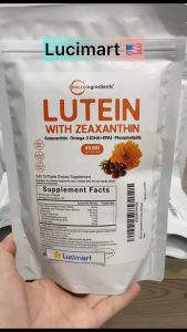 Viên uống bổ mắt Lutein with Zeaxanthin 20mg/ 40mg Micro Ingredients [Hàng Mỹ]