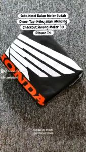 Cover Sarung Selimut Pelindung Motor PREMIUM Bahan Parasut AWET Anti air 100% Waterproof Varian Logo HONDA YAMAHA Vario 125 150 160 PCX NMAX TERBARU 2022 BEAT SCOOPY XMAX AEROX UNIVERSAL