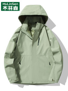 Wooden Forest 2025 Autumn New Outdoor Windproof Waterproof Lightweight Breathable Couples Jacket Coat for Women Hiking Camping Traveling