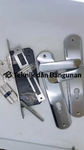 Kunci Pintu Rumah Besar Set Cavalli Q NB/NP Bolzano Handle Pintu 25mm