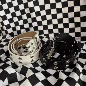 เข็มขัดกระดุมสองแถวY2K(รูปดาว)