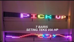 Lampu Storobo Teks Animasi 12 & 24 Volt